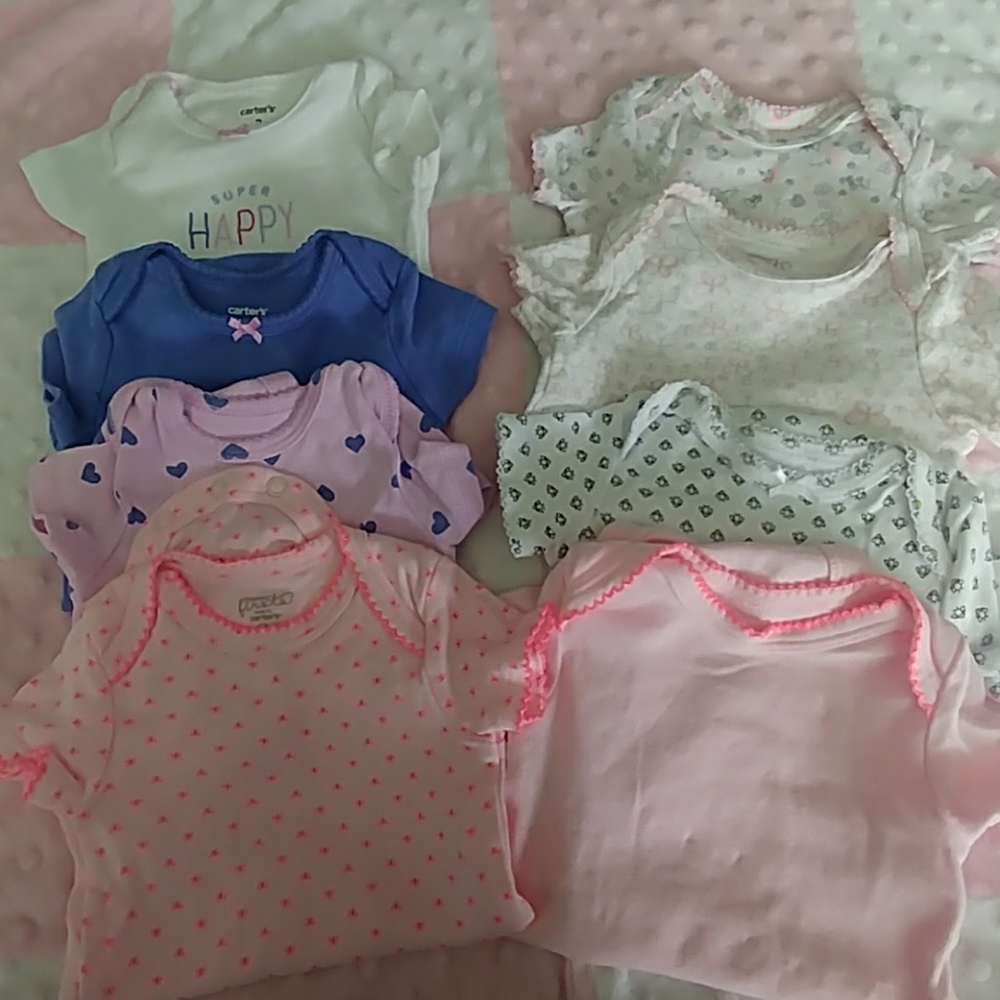 Lot of baby onesies